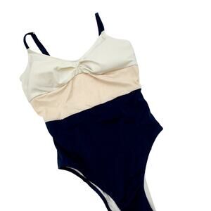 Lively colorblock one piece swimsuit